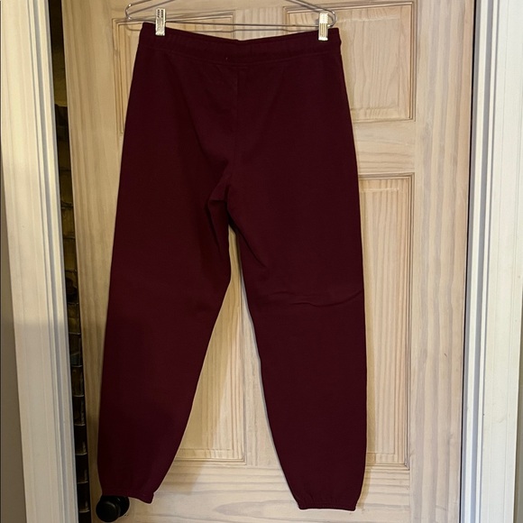 🐝 Marine Layer Burgundy Sweatshirt and sweat pants M EUC - Picture 11 of 13